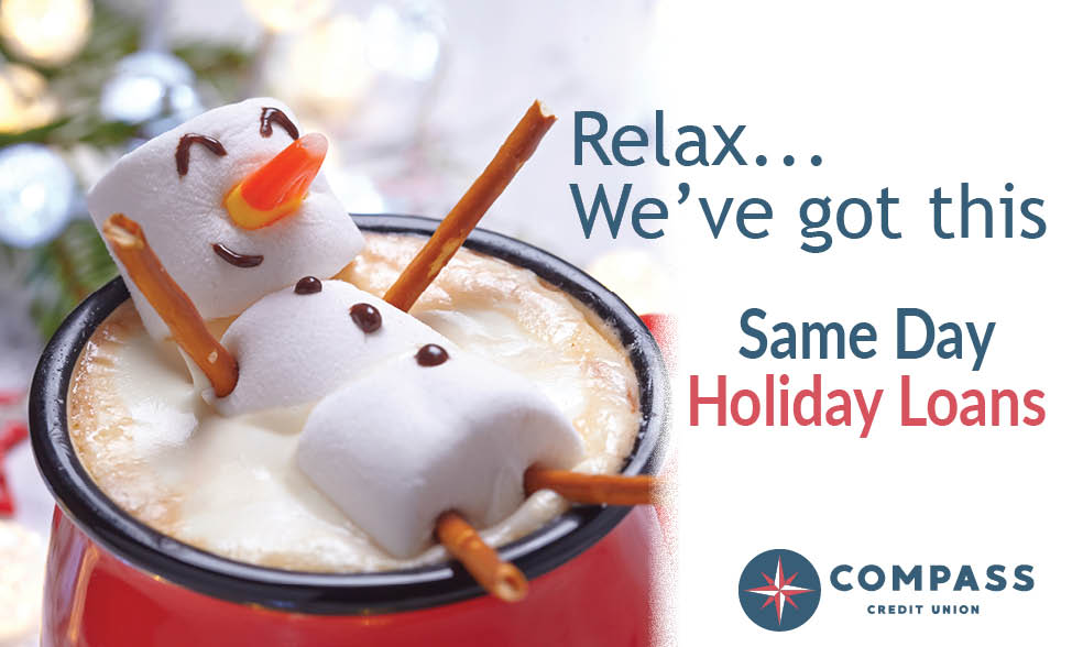 Same Day Holiday Loans at Compass CU